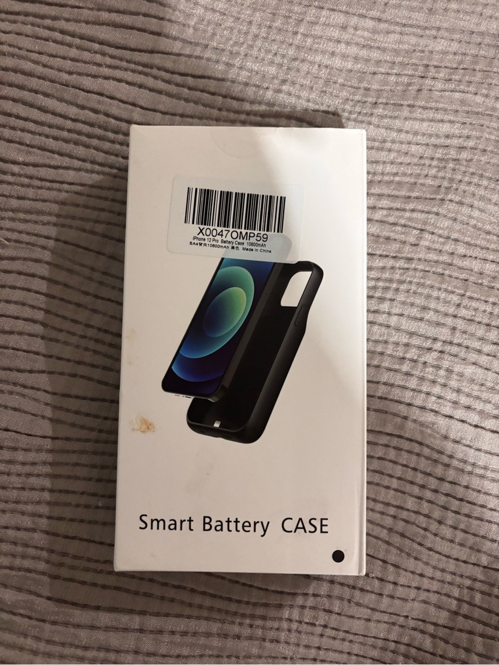 Smart Battery Case for Cell Phones - Black